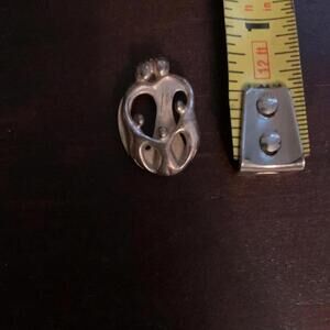 925 Vintage Carolyn Pollack 5 family charm pendant